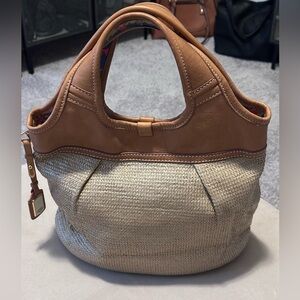 UGG Tan and Cream Hobo Bag